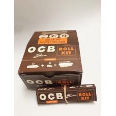 OCB Unbleached Roll Kit Slim 20ct